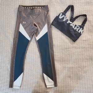 IVY PARK Logo Sports Bra in Teal